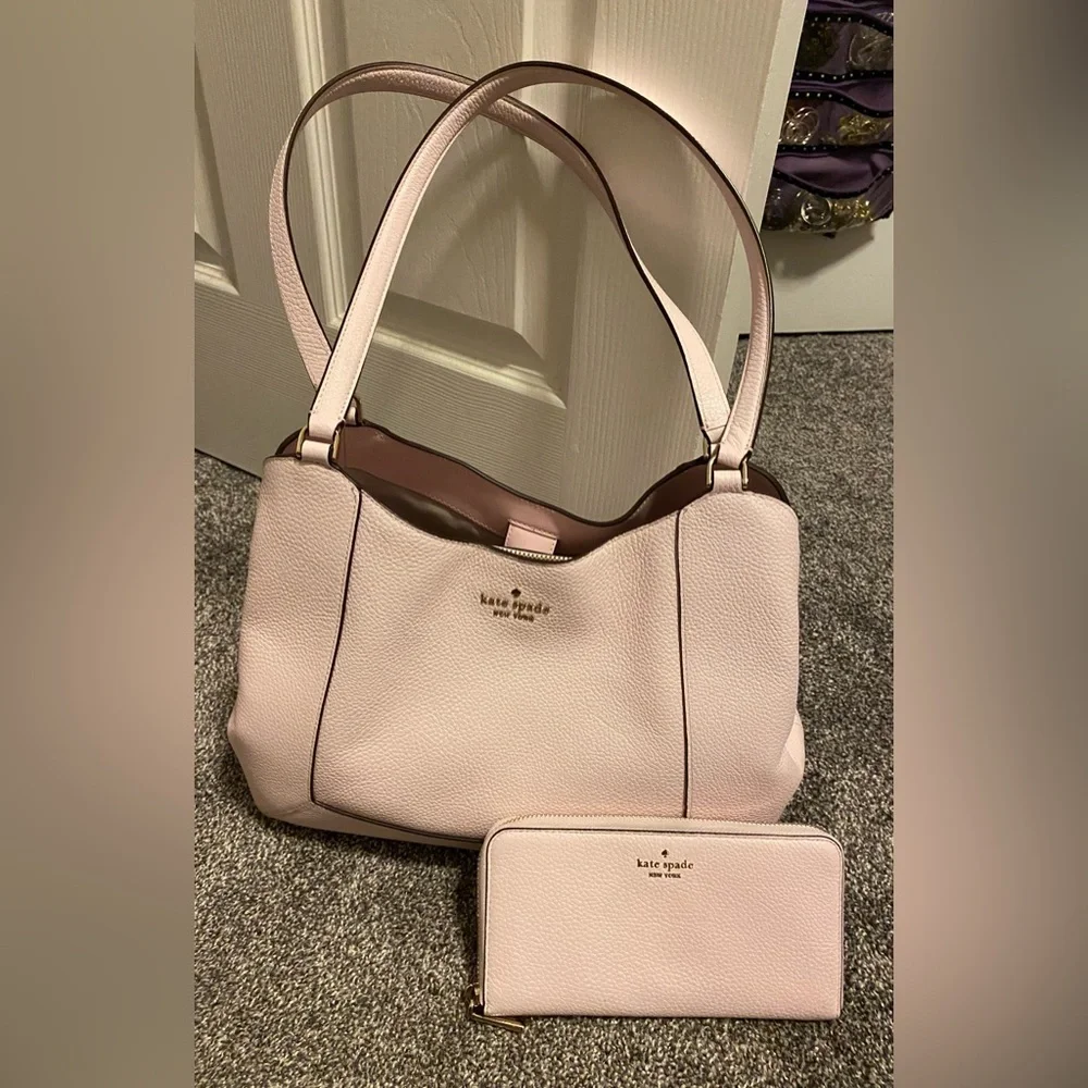 Kate spade - Lena light pink  Bag and wallet